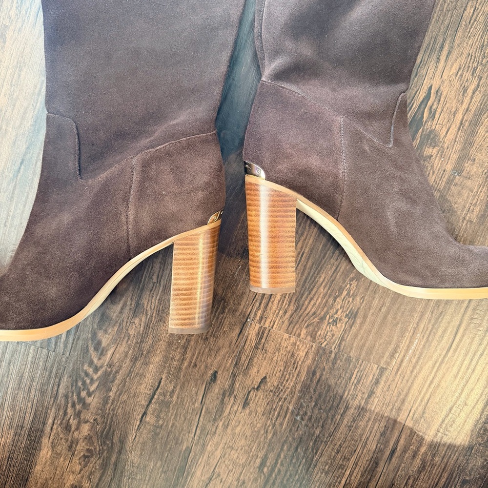 Michael Kors Brown Heeled Boots - Picture 2 of 6